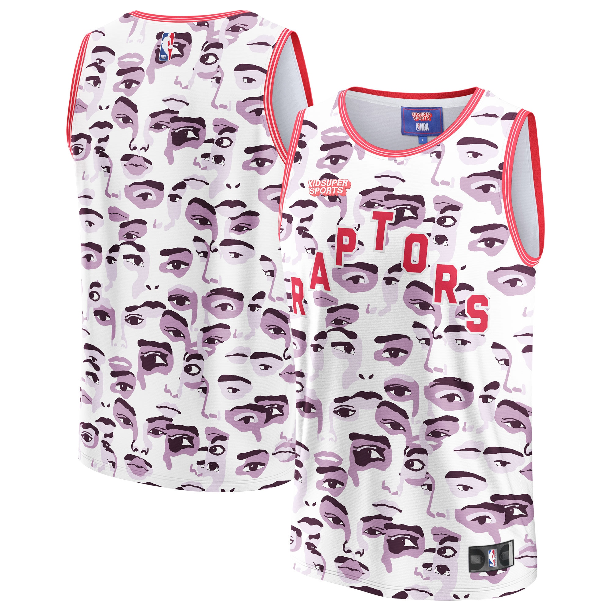 NBA unisex toronto raptors nba amp kidsuper studios by fanatics white hometown jersey Collection - Official Jerseys & Hats | NBA Store