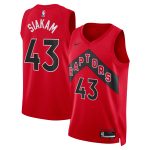 NBA unisex toronto raptors pascal siakam nike red swingman jersey – icon edition Collection - Official Jerseys & Hats | NBA Store