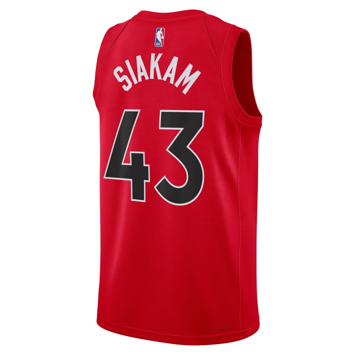NBA unisex toronto raptors pascal siakam nike red swingman jersey – icon edition Collection - Official Jerseys & Hats | NBA Store