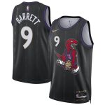 NBA unisex toronto raptors rj barrett nike black 202425 swingman player jersey – city edition Collection - Official Jerseys & Hats | NBA Store