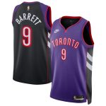 NBA unisex toronto raptors rj barrett nike purple 202425 swingman jersey – classic edition Collection - Official Jerseys & Hats | NBA Store