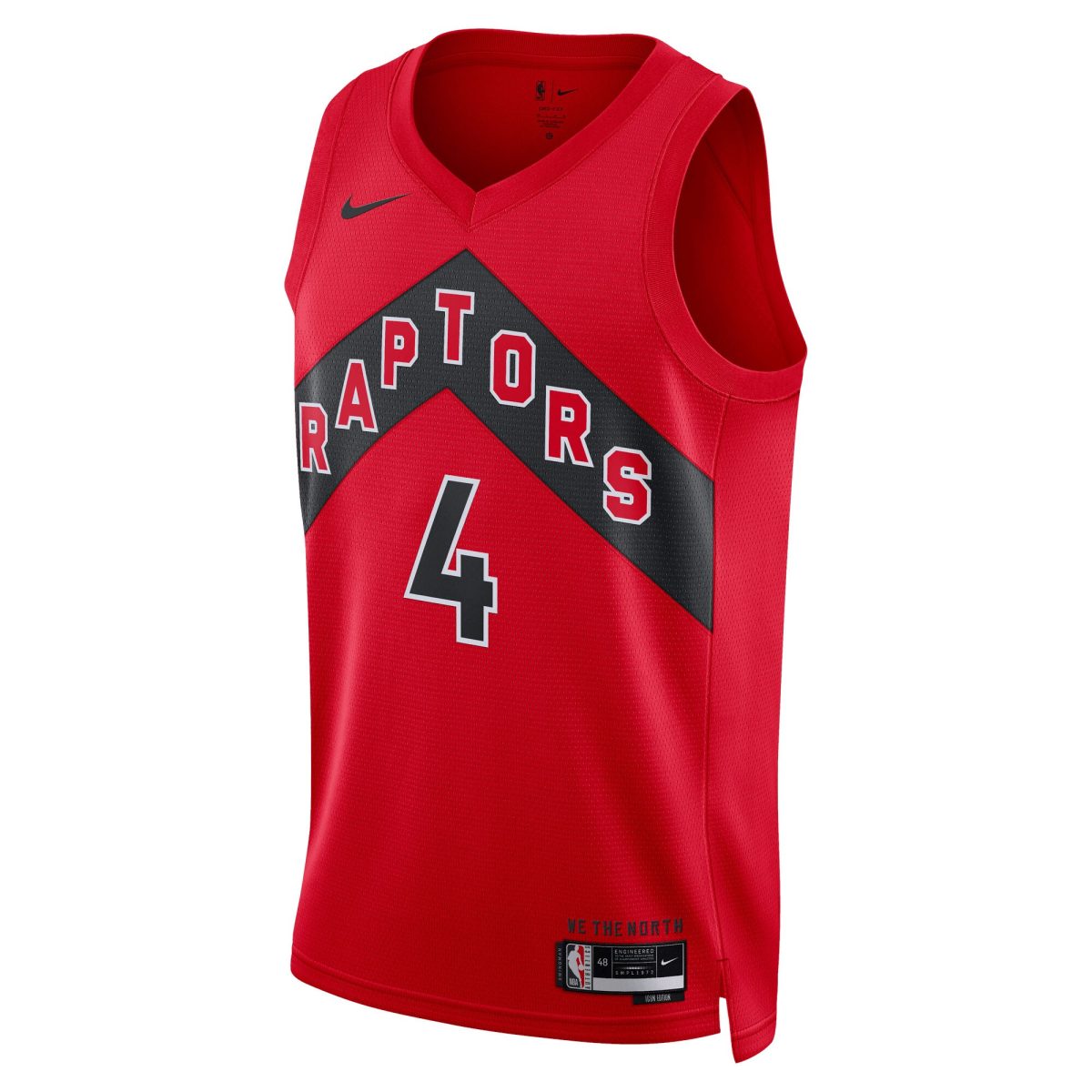 NBA unisex toronto raptors scottie barnes nike red swingman jersey – icon edition Collection - Official Jerseys & Hats | NBA Store