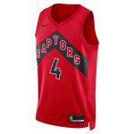 NBA unisex toronto raptors scottie barnes nike red swingman jersey – icon edition Collection - Official Jerseys & Hats | NBA Store