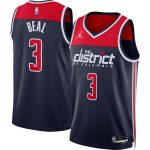 NBA unisex washington wizards bradley beal jordan brand navy swingman jersey – statement edition Collection - Official Jerseys & Hats | NBA Store