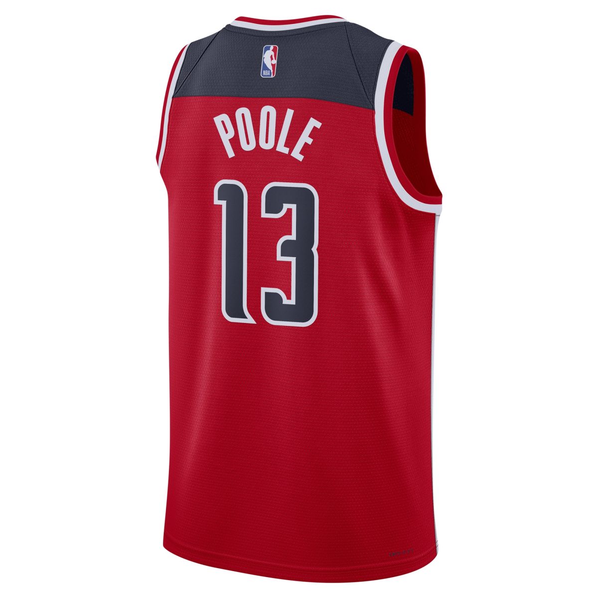 NBA unisex washington wizards jordan poole nike red swingman jersey – icon edition Collection - Official Jerseys & Hats | NBA Store