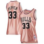 NBA women8217s chicago bulls scottie pippen mitchell amp ness pink 75th anniversary rose gold 1997 swingman jersey Collection - Official Jerseys & Hats | NBA Store