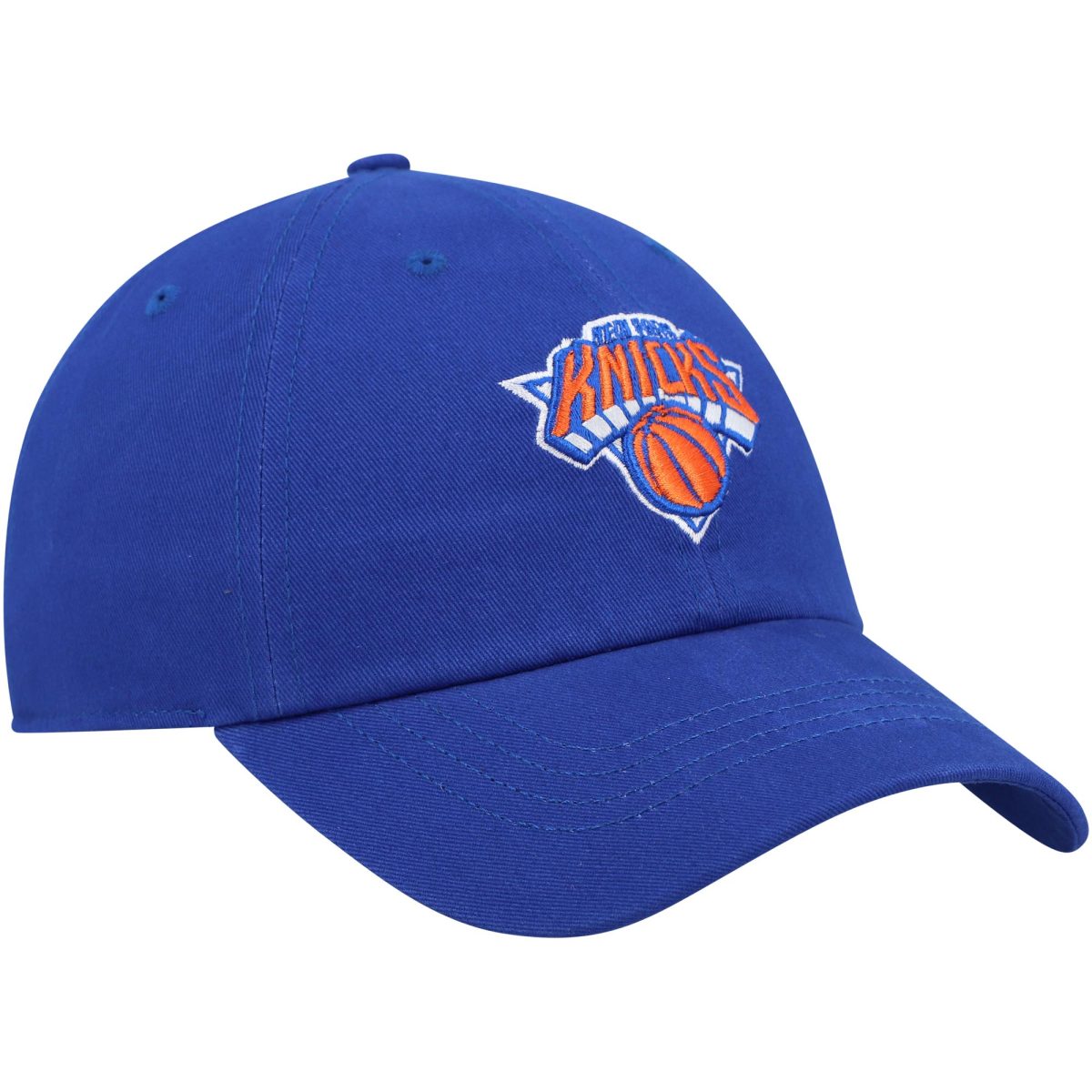 NBA women8217s new york knicks 821747 blue miata clean up logo adjustable hat Collection - Official Jerseys & Hats | NBA Store