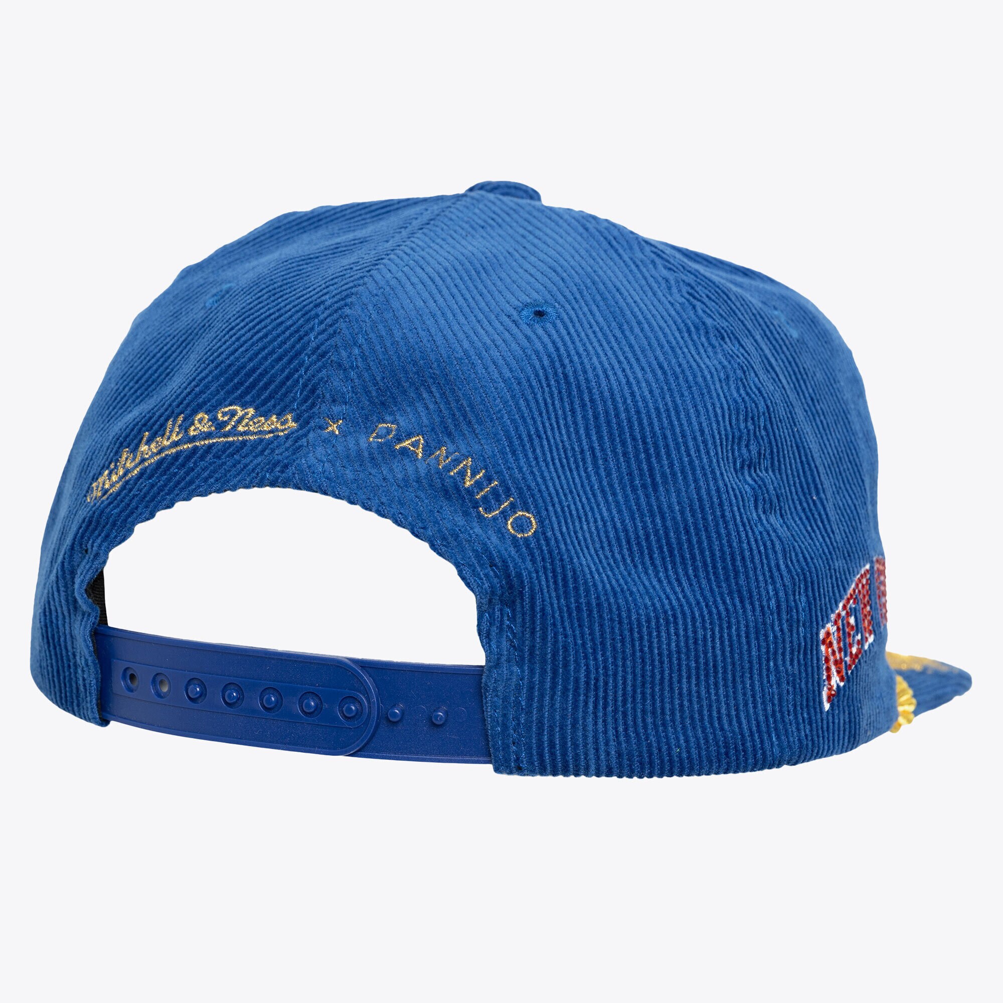 NBA women8217s new york knicks mitchell amp ness x dannijo blue deadstock cord snapback hat Collection - Official Jerseys & Hats | NBA Store