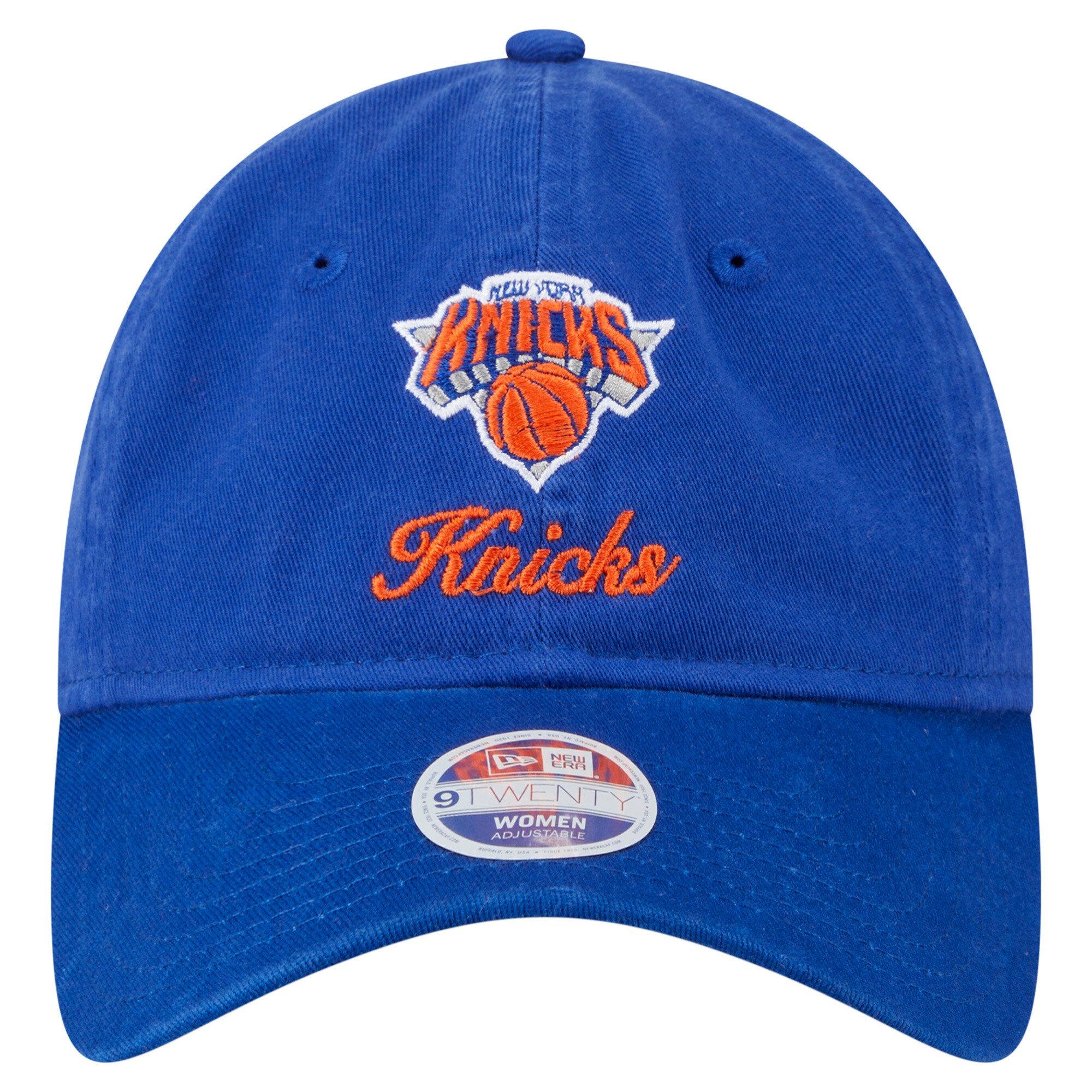 NBA women8217s new york knicks new era blue gameday preppy 9twenty adjustable hat Collection - Official Jerseys & Hats | NBA Store