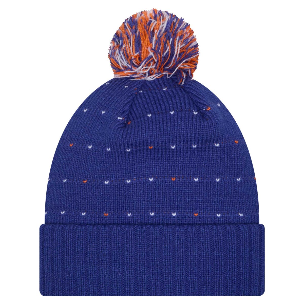 NBA women8217s new york knicks new era blue throwback labeled patch cuffed knit hat with pom Collection - Official Jerseys & Hats | NBA Store