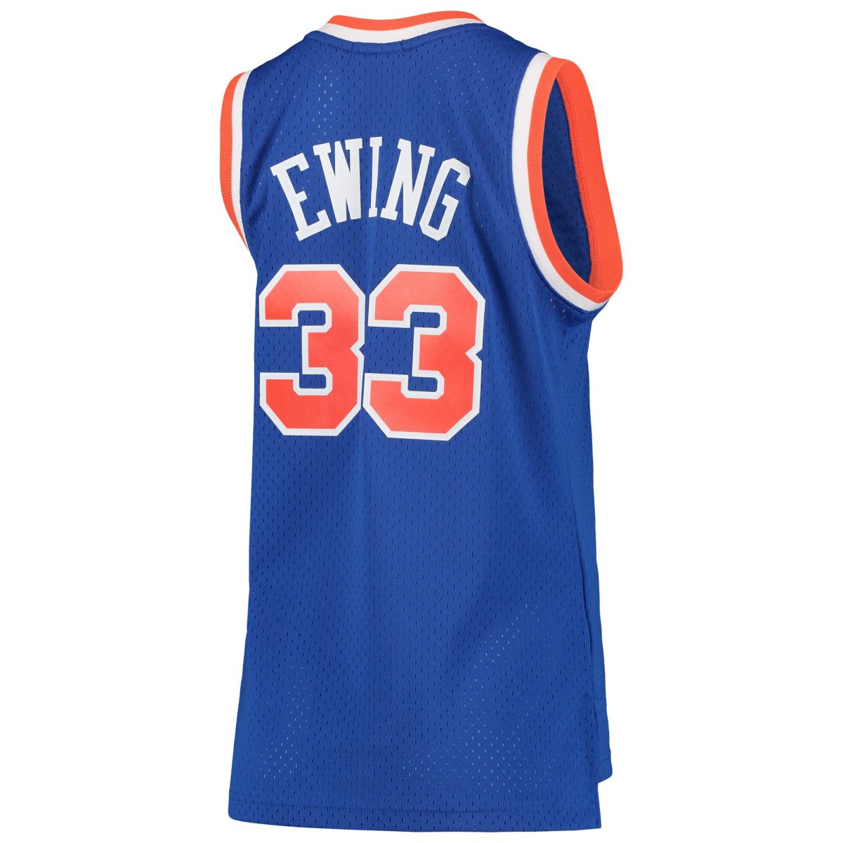 NBA women8217s new york knicks patrick ewing mitchell amp ness blue 199192 hardwood classics swingman jersey Collection - Official Jerseys & Hats | NBA Store