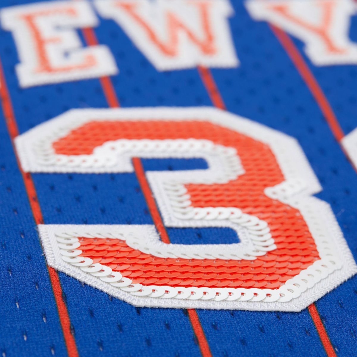 NBA women8217s new york knicks patrick ewing mitchell amp ness x dannijo royal fashion cropped basketball jersey Collection - Official Jerseys & Hats | NBA Store