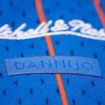 NBA women8217s new york knicks patrick ewing mitchell amp ness x dannijo royal fashion cropped basketball jersey Collection - Official Jerseys & Hats | NBA Store