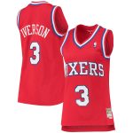 NBA women8217s philadelphia 76ers allen iverson mitchell amp ness red 200203 hardwood classics swingman jersey Collection - Official Jerseys & Hats | NBA Store
