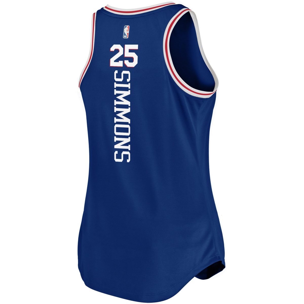 NBA women8217s philadelphia 76ers ben simmons fanatics royal fast break team tank jersey – icon edition Collection - Official Jerseys & Hats | NBA Store