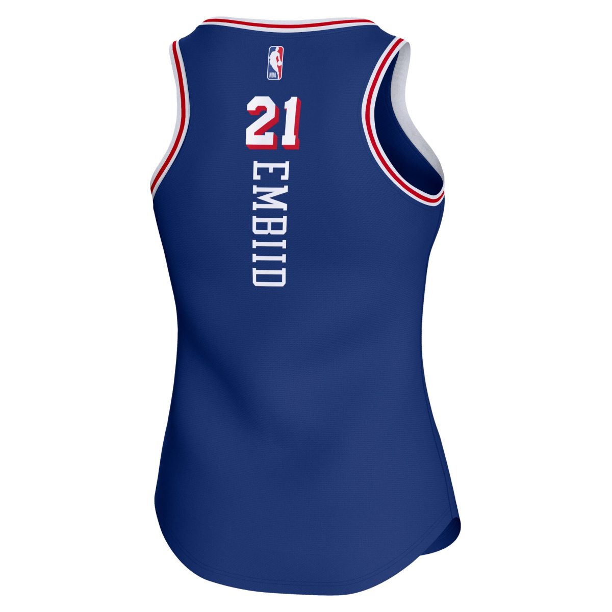 NBA women8217s philadelphia 76ers joel embiid fanatics royal fast break player jersey – icon edition Collection - Official Jerseys & Hats | NBA Store