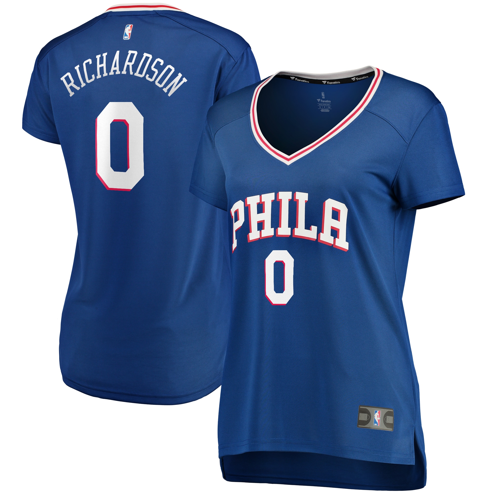 NBA women8217s philadelphia 76ers josh richardson fanatics royal fast break replica jersey – icon edition Collection - Official Jerseys & Hats | NBA Store
