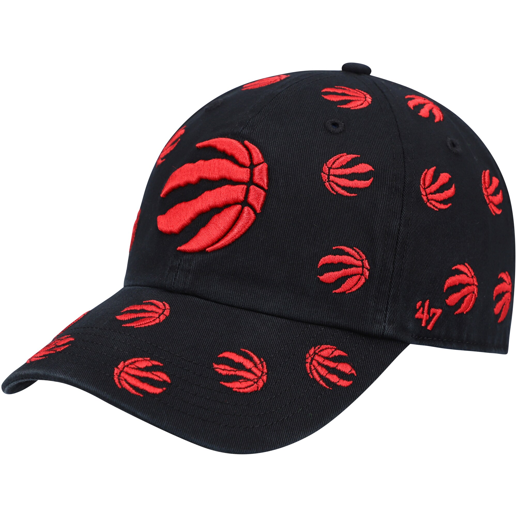 NBA women8217s toronto raptors 821747 black confetti cleanup adjustable hat Collection - Official Jerseys & Hats | NBA Store