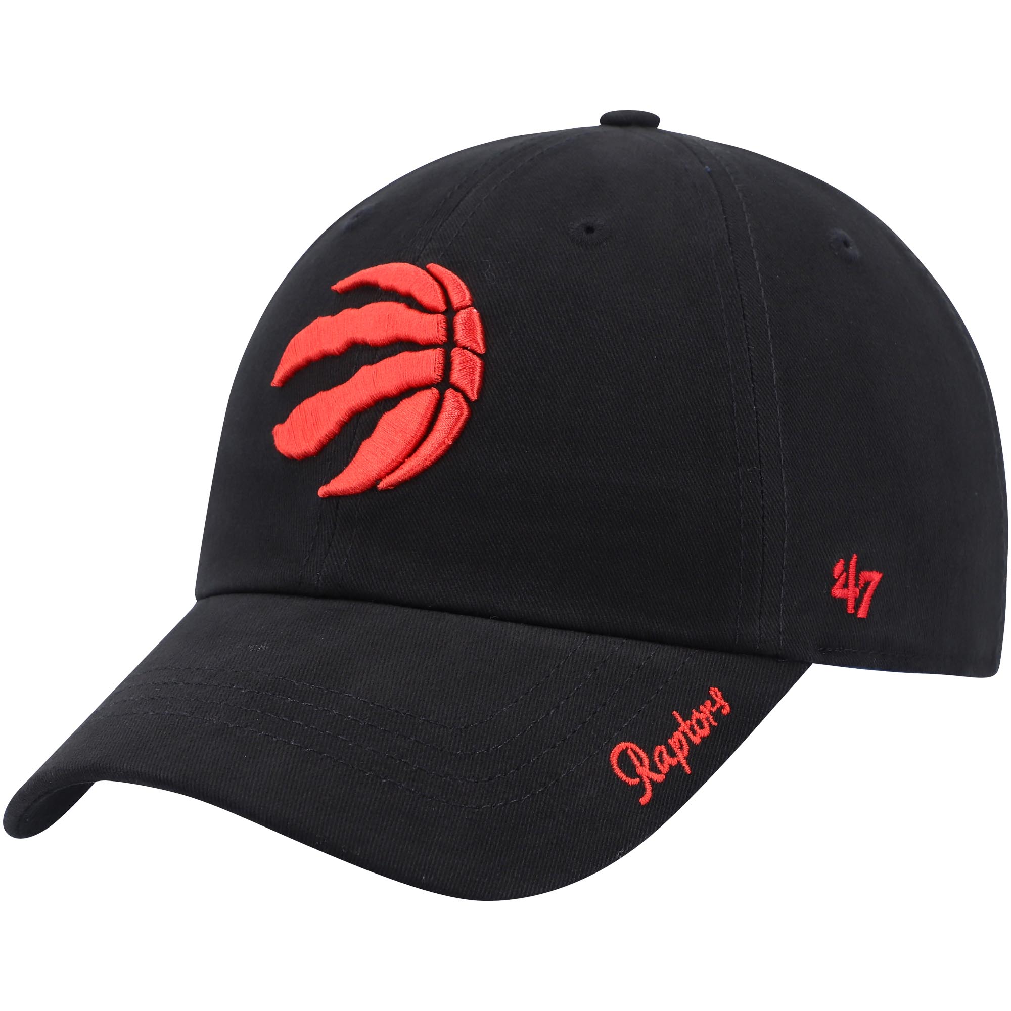 NBA women8217s toronto raptors 821747 black miata clean up logo adjustable hat Collection - Official Jerseys & Hats | NBA Store