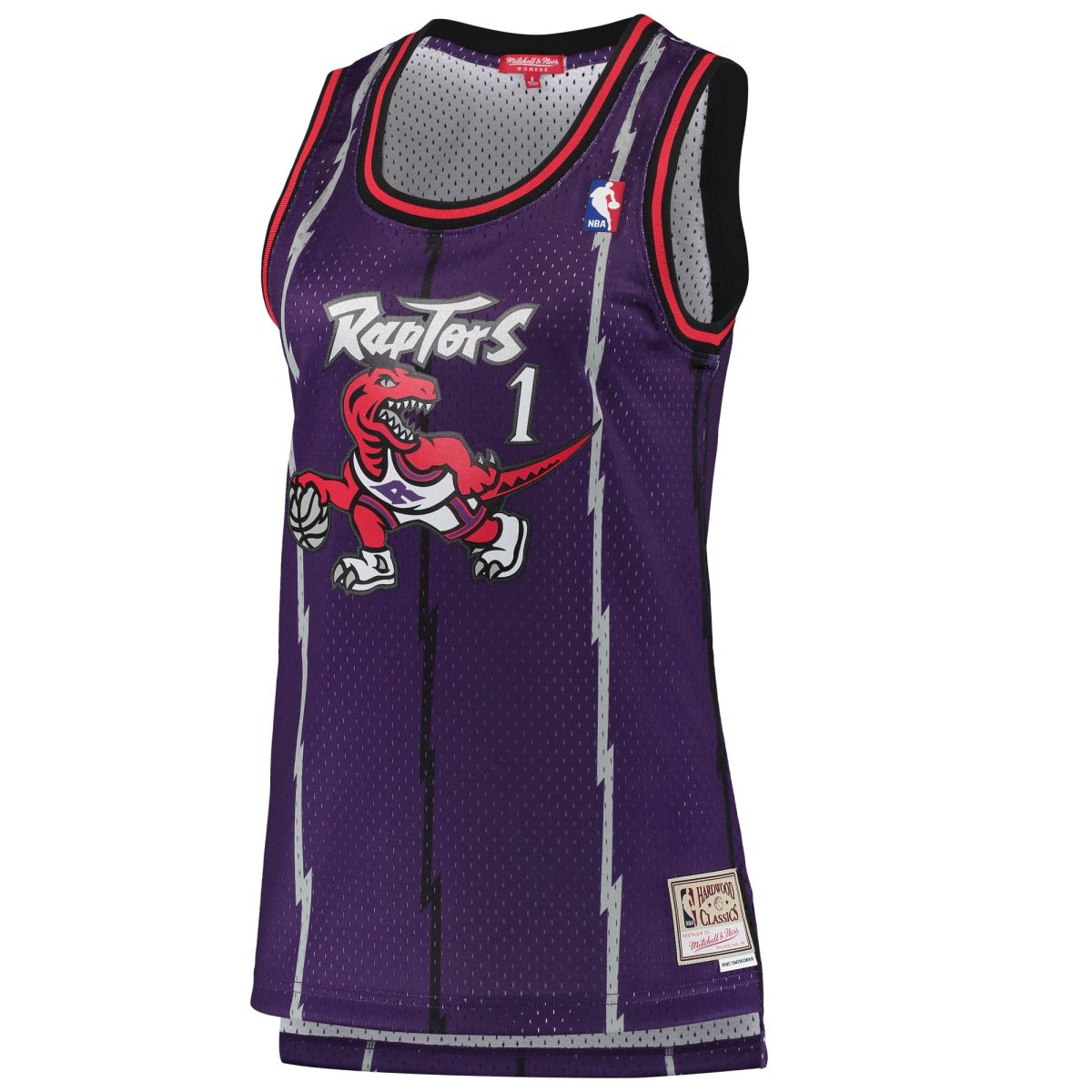 NBA women8217s toronto raptors tracy mcgrady mitchell amp ness purple 199899 hardwood classics swingman jersey Collection - Official Jerseys & Hats | NBA Store