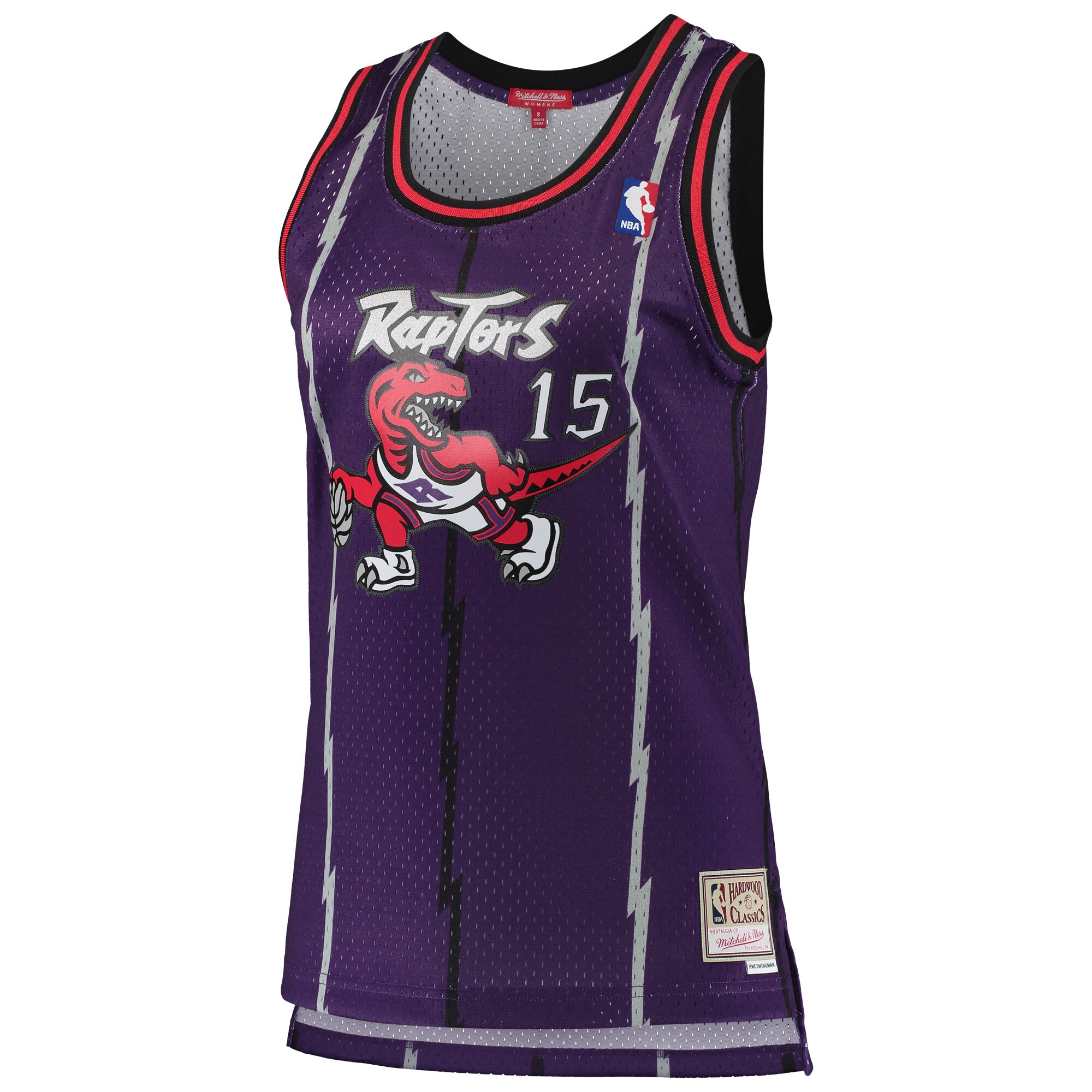 NBA women8217s toronto raptors vince carter mitchell amp ness purple 199899 hardwood classics swingman jersey Collection - Official Jerseys & Hats | NBA Store