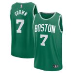 NBA youth boston celtics jaylen brown fanatics kelly green fast break replica player jersey – icon edition Collection - Official Jerseys & Hats | NBA Store
