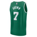 NBA youth boston celtics jaylen brown fanatics kelly green fast break replica player jersey – icon edition Collection - Official Jerseys & Hats | NBA Store