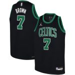NBA youth boston celtics jaylen brown jordan brand black swingman jersey – statement edition Collection - Official Jerseys & Hats | NBA Store