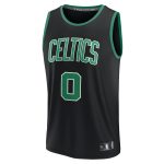 NBA youth boston celtics jayson tatum fanatics black fast break replica player jersey – statement edition Collection - Official Jerseys & Hats | NBA Store