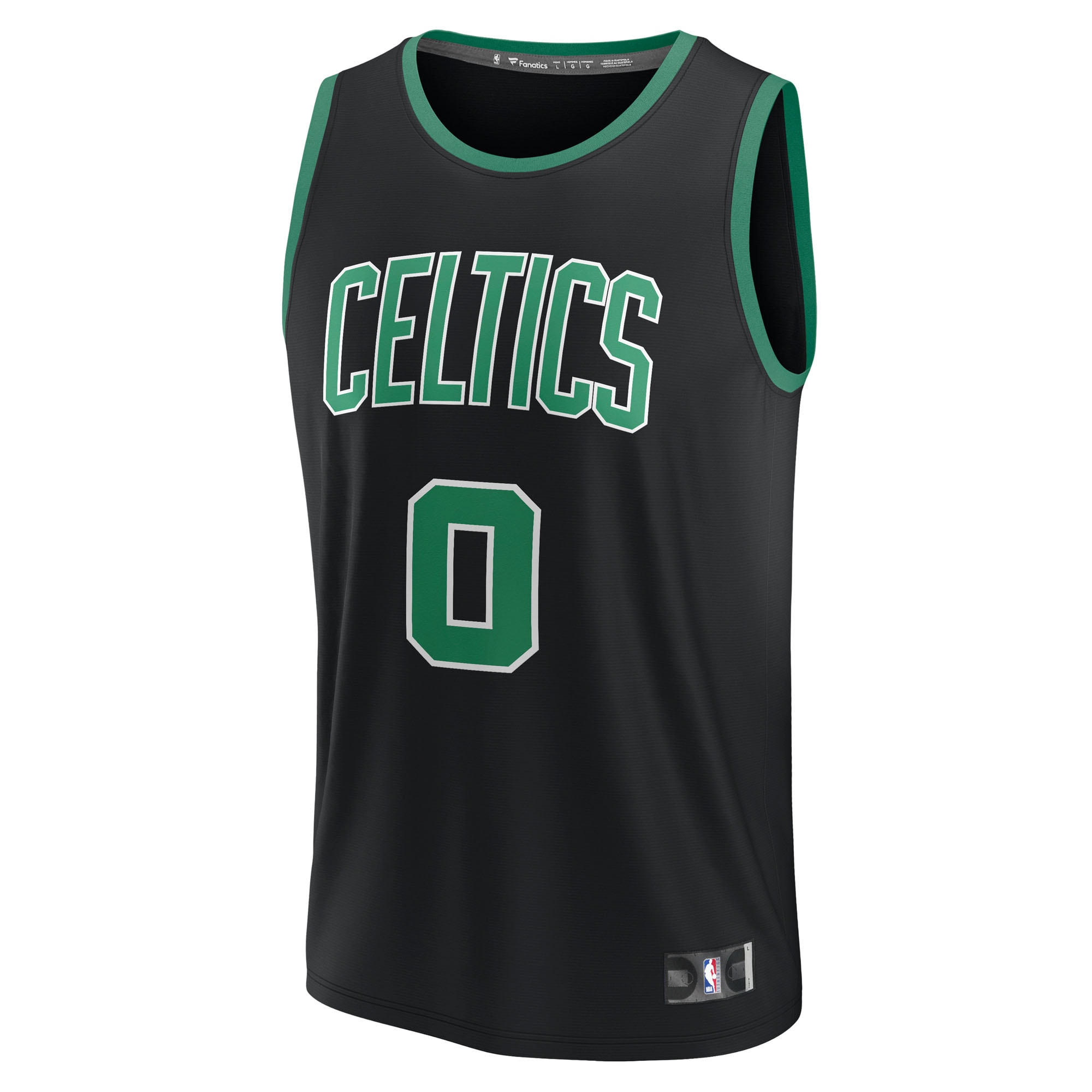 NBA youth boston celtics jayson tatum fanatics black fast break replica player jersey – statement edition Collection - Official Jerseys & Hats | NBA Store
