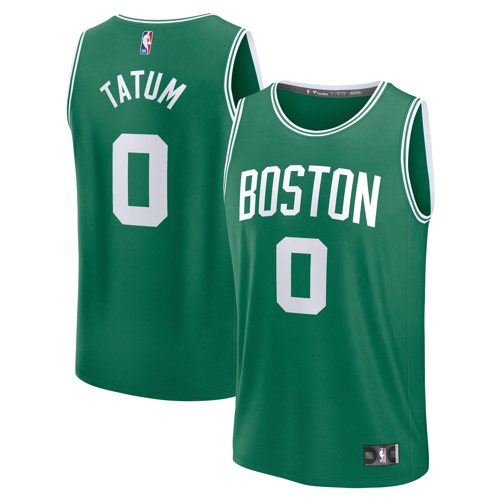 NBA youth boston celtics jayson tatum fanatics kelly green fast break replica player jersey – icon edition Collection - Official Jerseys & Hats | NBA Store
