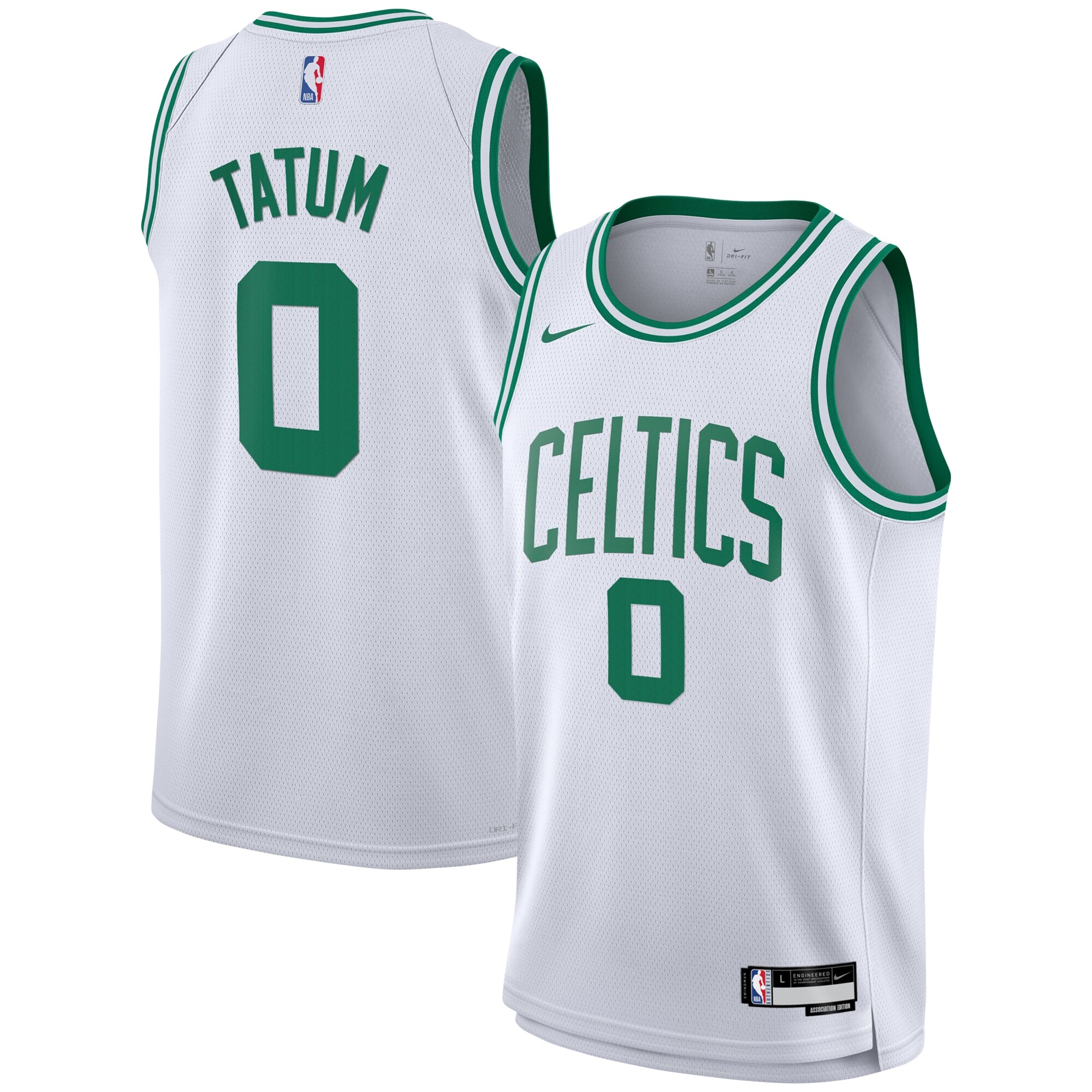 NBA youth boston celtics jayson tatum nike white swingman jersey – association edition Collection - Official Jerseys & Hats | NBA Store