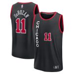 NBA youth chicago bulls demar derozan fanatics black fast break jersey – city edition Collection - Official Jerseys & Hats | NBA Store