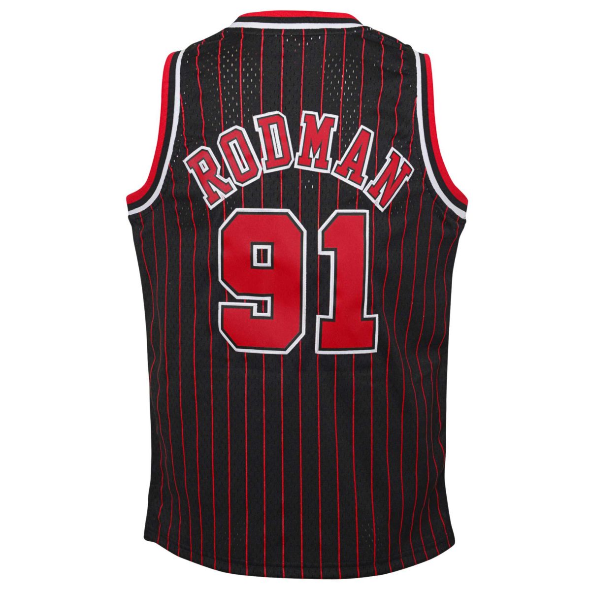 NBA youth chicago bulls dennis rodman mitchell amp ness black 199596 hardwood classics swingman jersey Collection - Official Jerseys & Hats | NBA Store