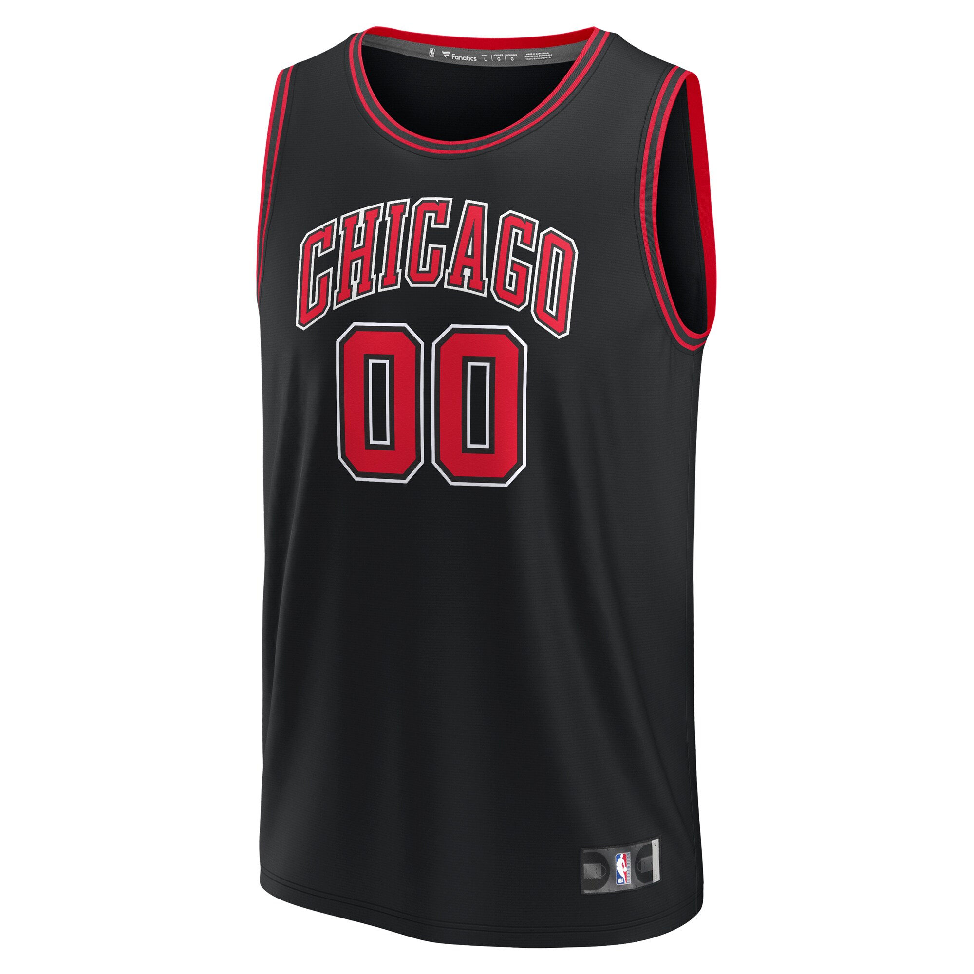 NBA youth chicago bulls fanatics black fast break replica custom jersey – statement edition Collection - Official Jerseys & Hats | NBA Store