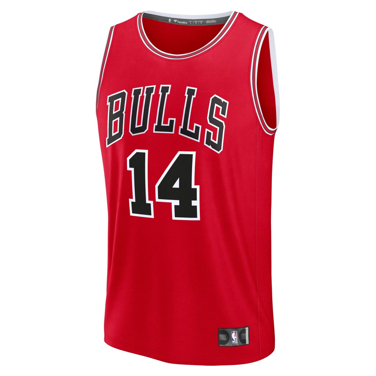 NBA youth chicago bulls matas buzelis fanatics red fast break replica player jersey – icon edition Collection - Official Jerseys & Hats | NBA Store