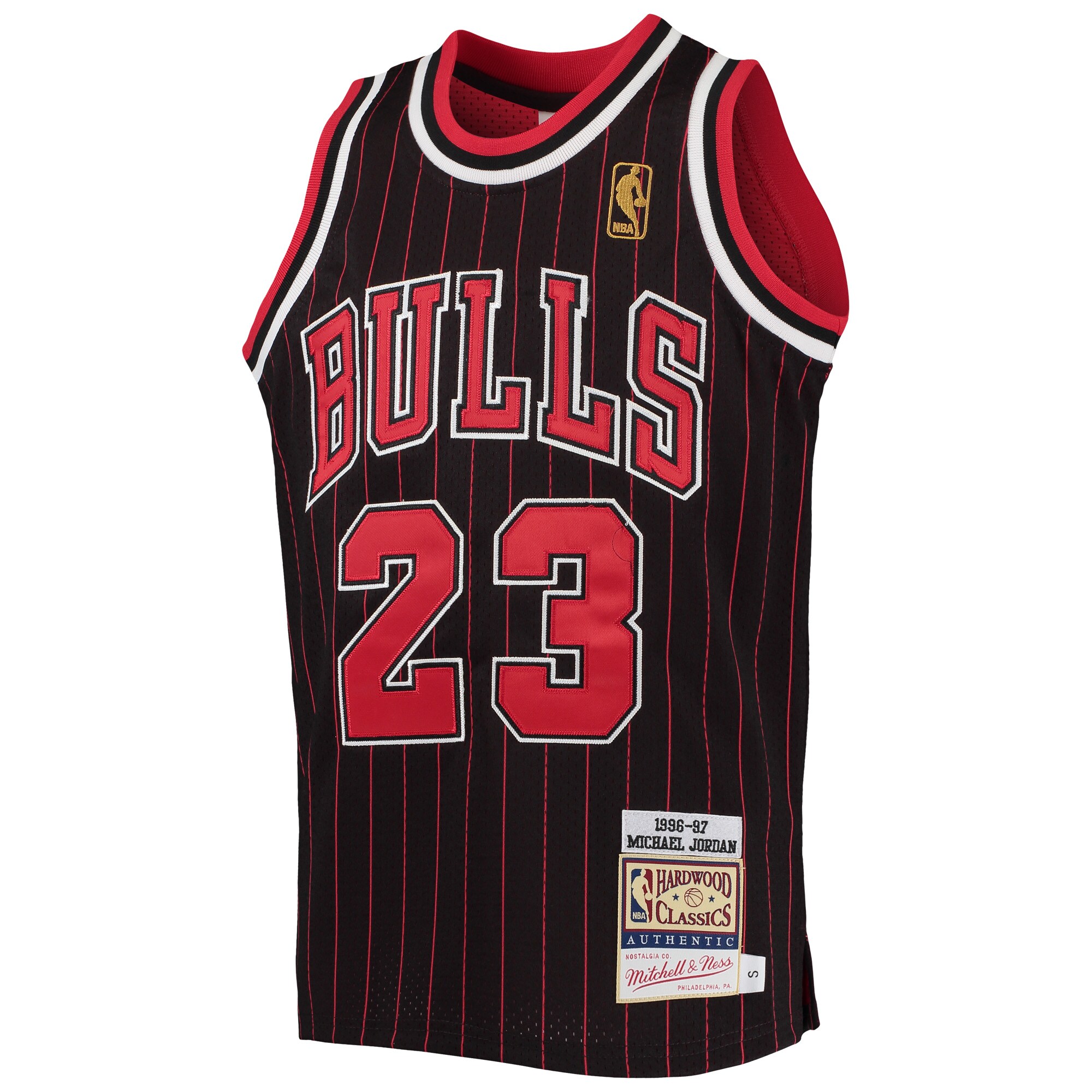 NBA youth chicago bulls michael jordan mitchell amp ness blackred 1996-97 hardwood classics authentic jersey Collection - Official Jerseys & Hats | NBA Store