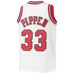 NBA youth chicago bulls scottie pippen mitchell amp ness white 199798 hardwood classics swingman jersey Collection - Official Jerseys & Hats | NBA Store