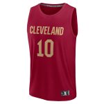 NBA youth cleveland cavaliers darius garland fanatics wine fast break player jersey – icon edition Collection - Official Jerseys & Hats | NBA Store