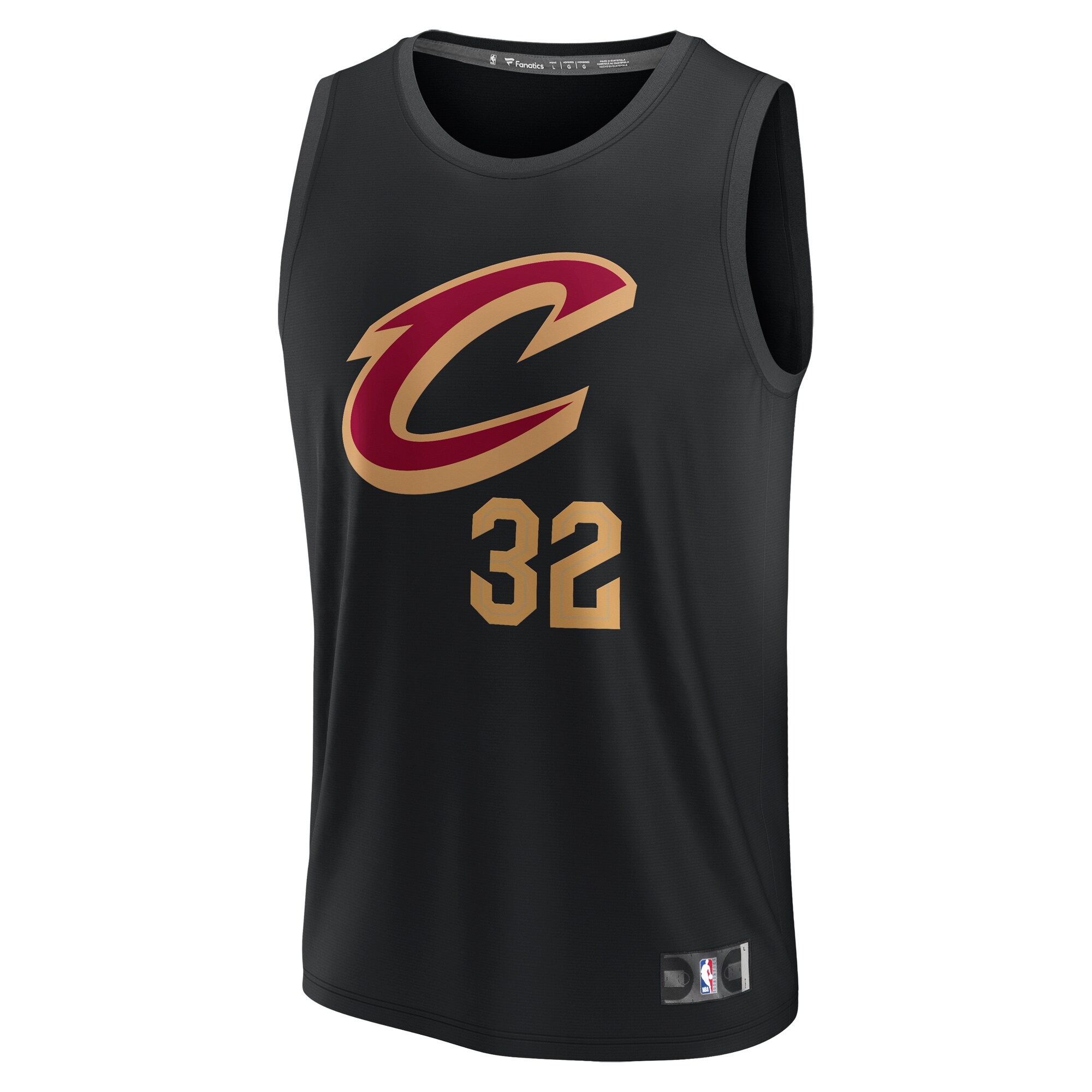NBA youth cleveland cavaliers dean wade fanatics black fast break replica player jersey – statement edition Collection - Official Jerseys & Hats | NBA Store