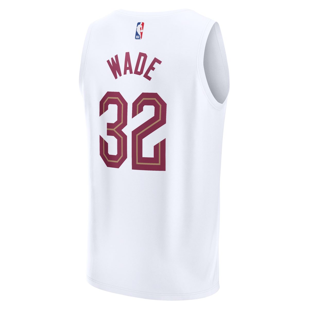 NBA youth cleveland cavaliers dean wade fanatics white fast break replica player jersey – association edition Collection - Official Jerseys & Hats | NBA Store