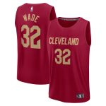 NBA youth cleveland cavaliers dean wade fanatics wine fast break player jersey – icon edition Collection - Official Jerseys & Hats | NBA Store