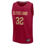 NBA youth cleveland cavaliers dean wade fanatics wine fast break player jersey – icon edition Collection - Official Jerseys & Hats | NBA Store