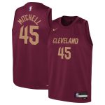 NBA youth cleveland cavaliers donovan mitchell nike wine swingman jersey – icon edition Collection - Official Jerseys & Hats | NBA Store