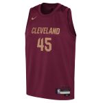 NBA youth cleveland cavaliers donovan mitchell nike wine swingman jersey – icon edition Collection - Official Jerseys & Hats | NBA Store