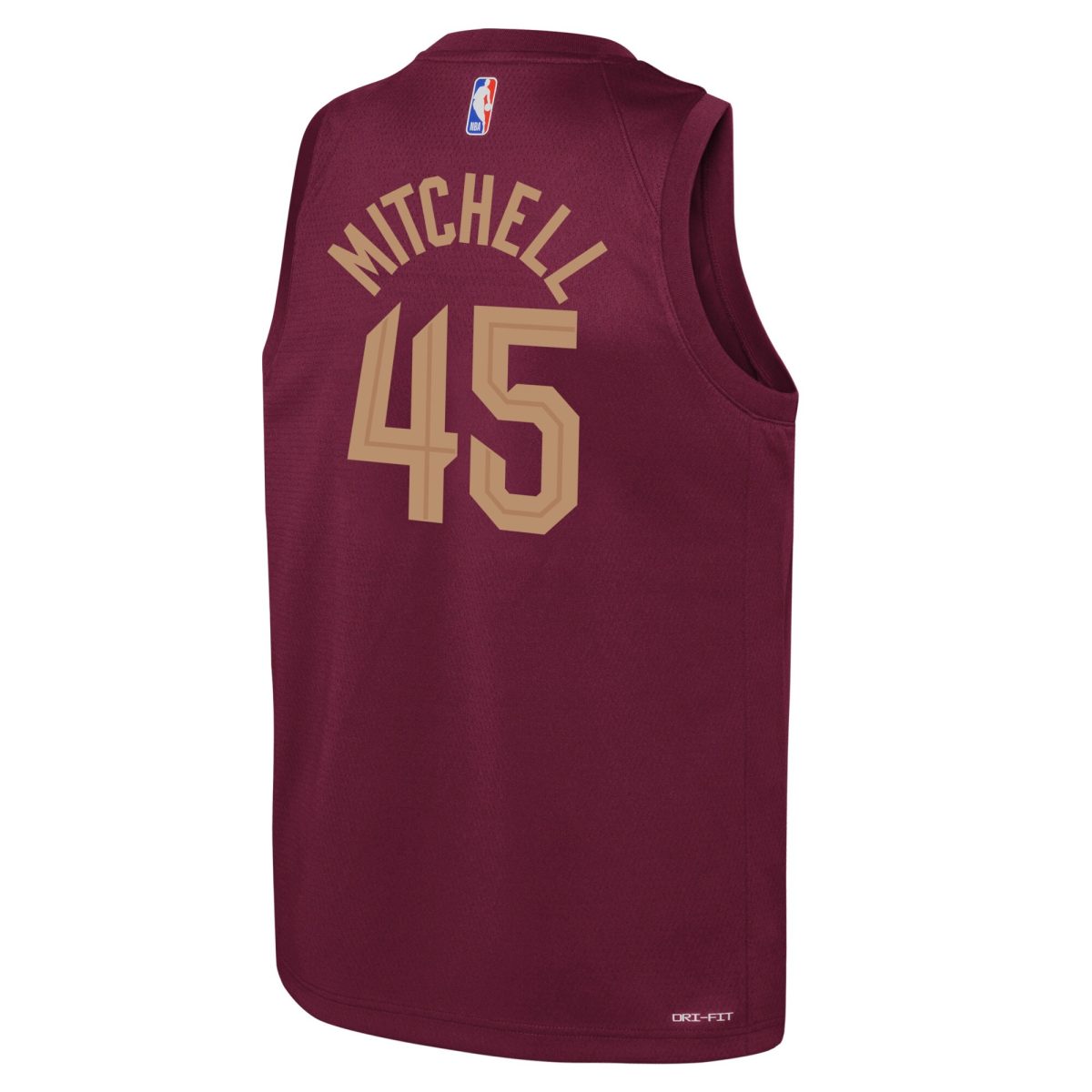 NBA youth cleveland cavaliers donovan mitchell nike wine swingman jersey – icon edition Collection - Official Jerseys & Hats | NBA Store