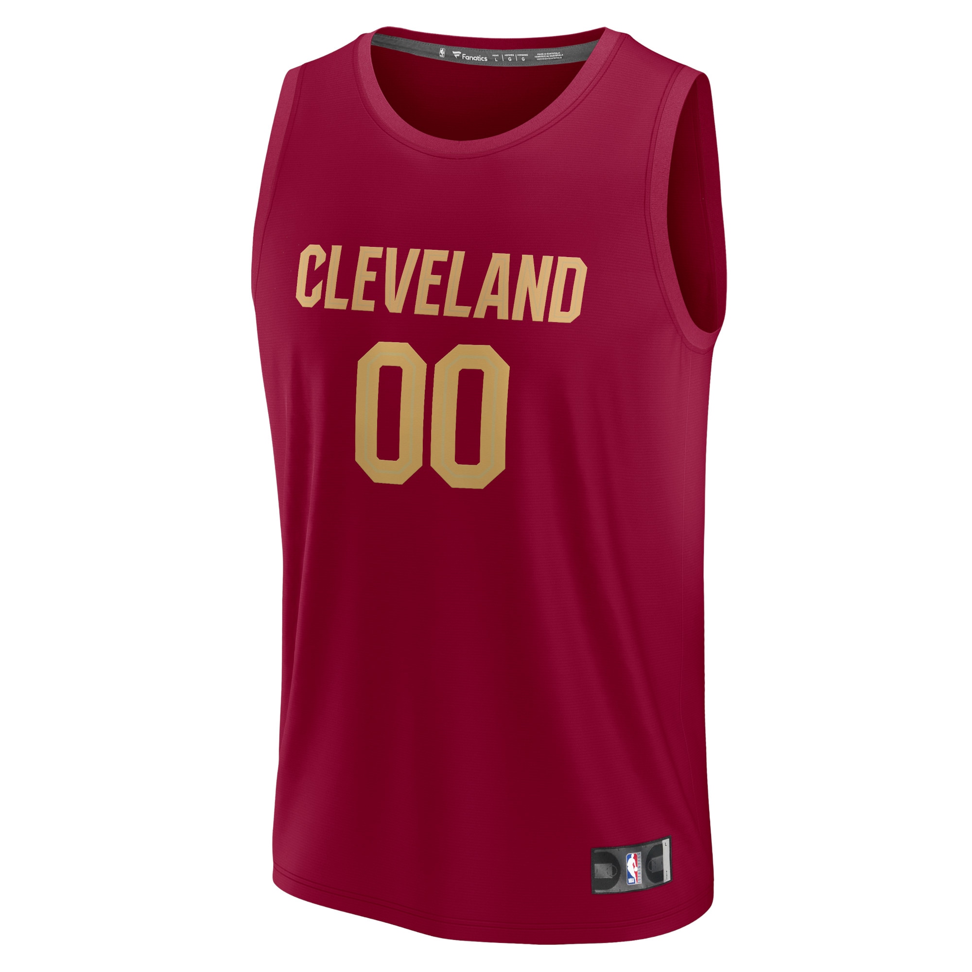 NBA youth cleveland cavaliers fanatics maroon fast break custom jersey – icon edition Collection - Official Jerseys & Hats | NBA Store