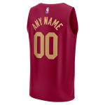 NBA youth cleveland cavaliers fanatics maroon fast break custom jersey – icon edition Collection - Official Jerseys & Hats | NBA Store