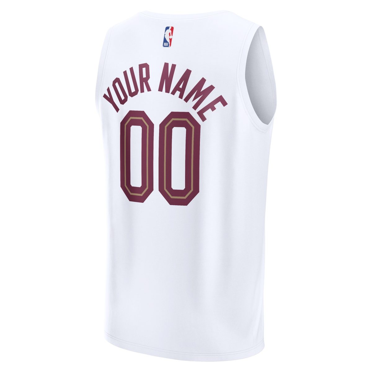 NBA youth cleveland cavaliers fanatics white fast break replica custom jersey – association edition Collection - Official Jerseys & Hats | NBA Store