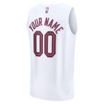 NBA youth cleveland cavaliers fanatics white fast break replica custom jersey – association edition Collection - Official Jerseys & Hats | NBA Store